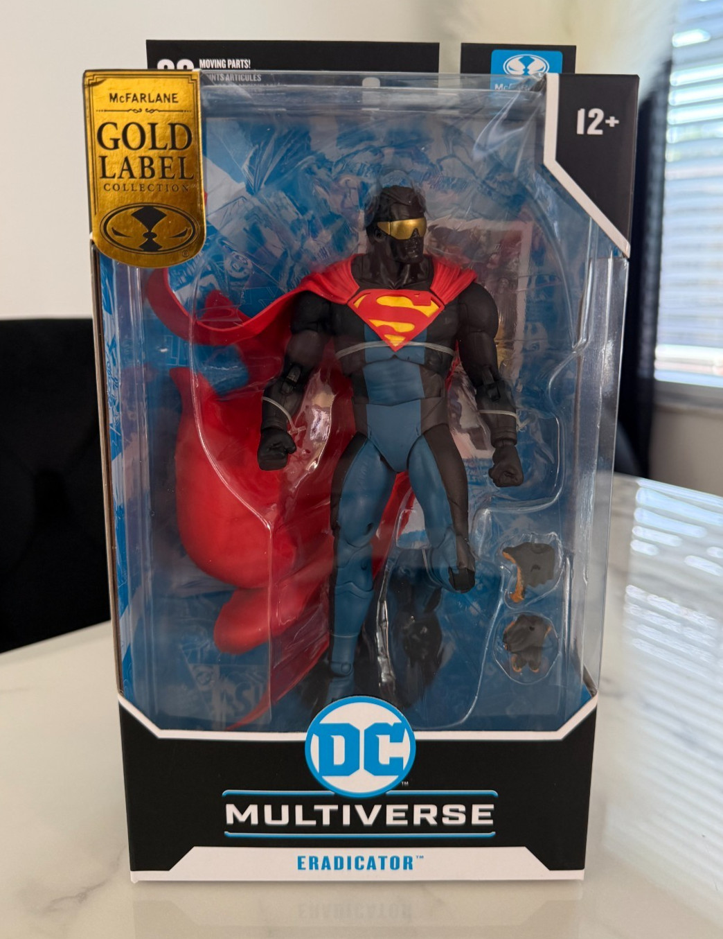 McFarlane DC Multiverse Gold Label Eradicator Shock Wave 2023 7″ Figure NIB