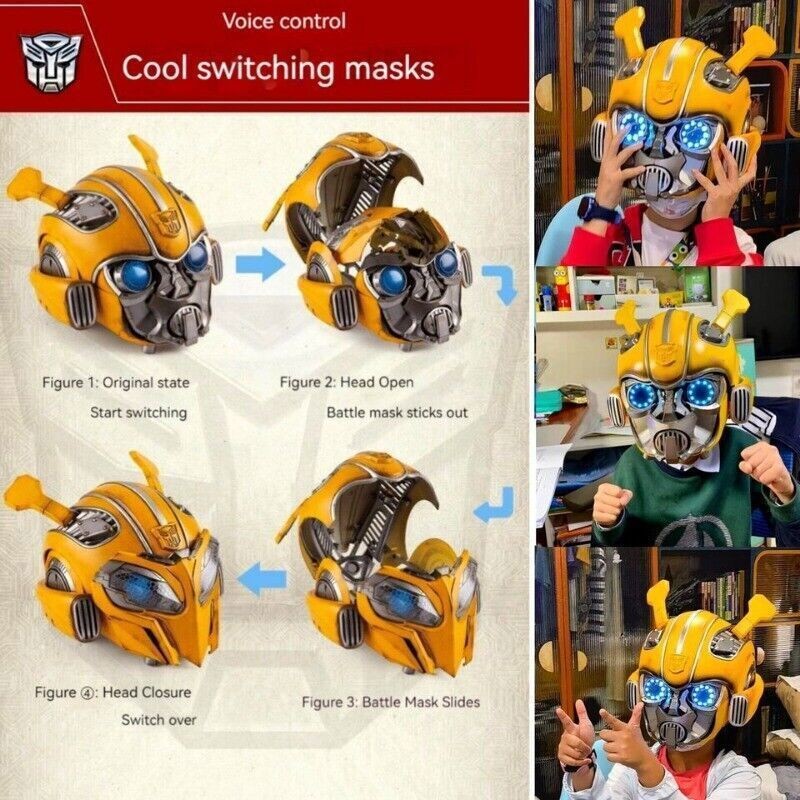 Killerbody Bumblebee Helmet 1:1 Wearable Voice Control Gift US Stock！
