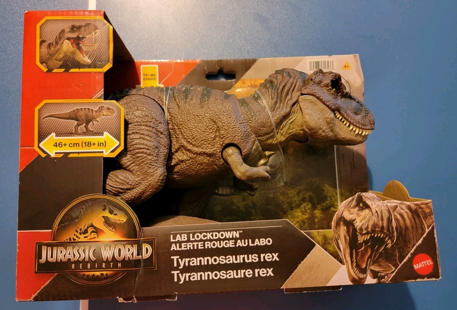 Jurassic World Rebirth Lab Lockdown Tyrannosaurus Rex – MATTEL 2024