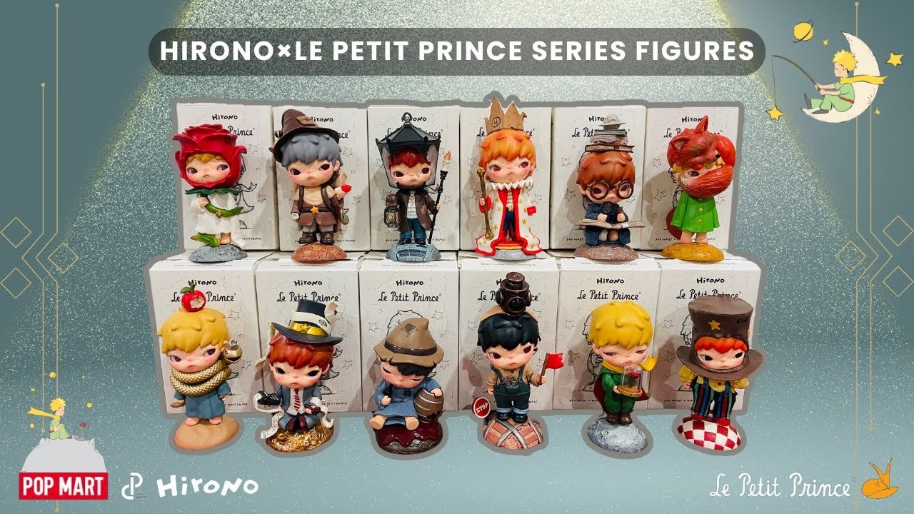Authentic POP MART Hirono Le Petit Prince Series “The King” Figure | US SHIPPING