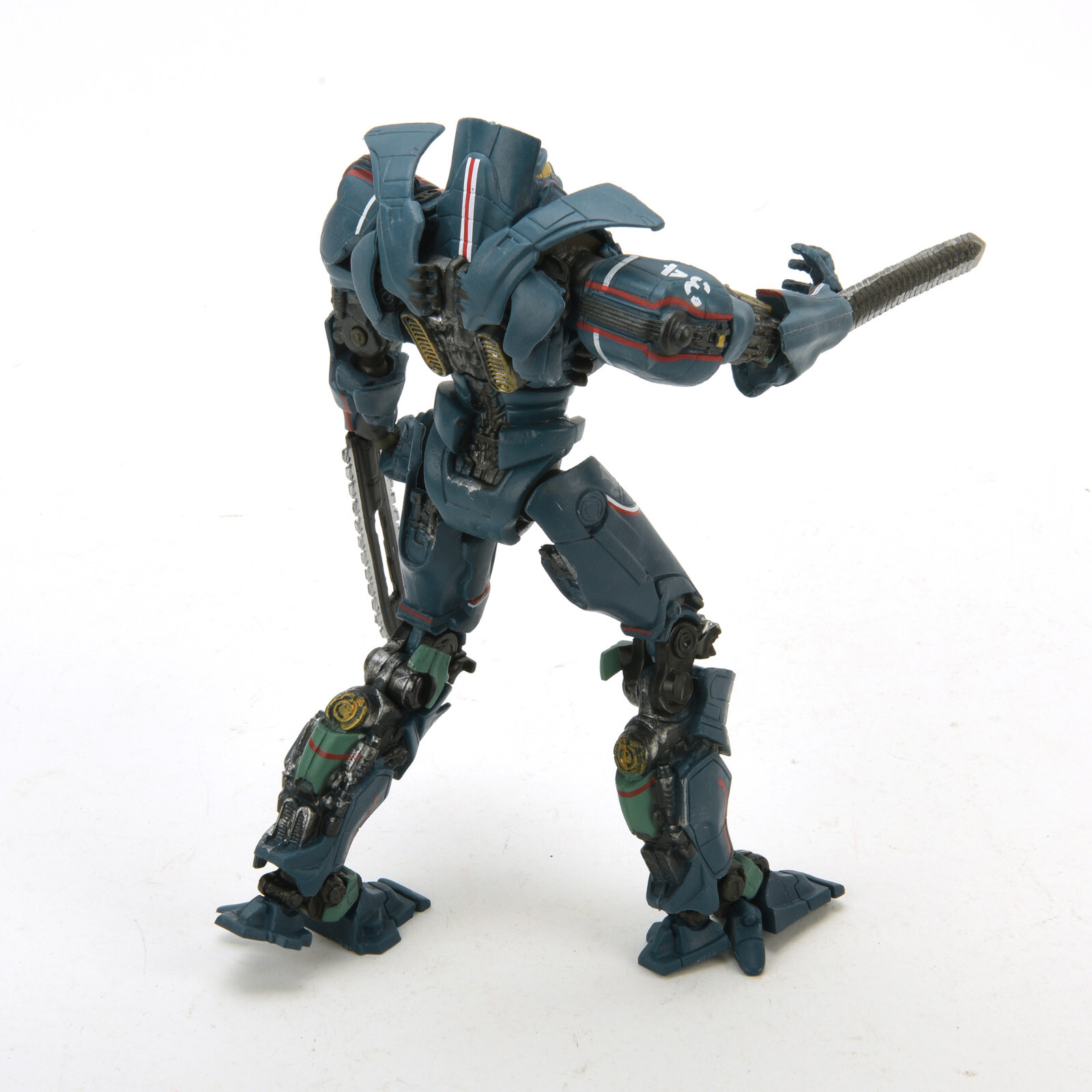 Uprising Side Jaeger Gipsy Danger Avenger 7″ Action Figure Toy LED Light Version