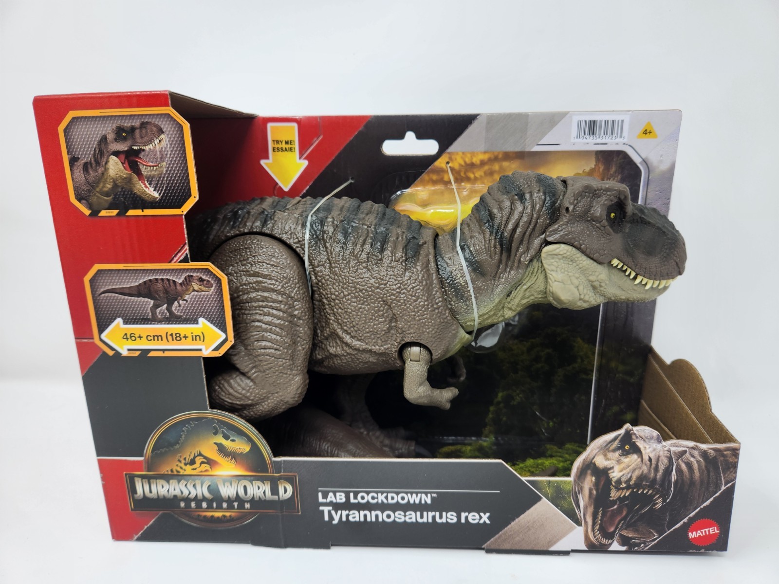Jurassic World Movie Rebirth T-Rex Dinosaur Action Figure New In Box