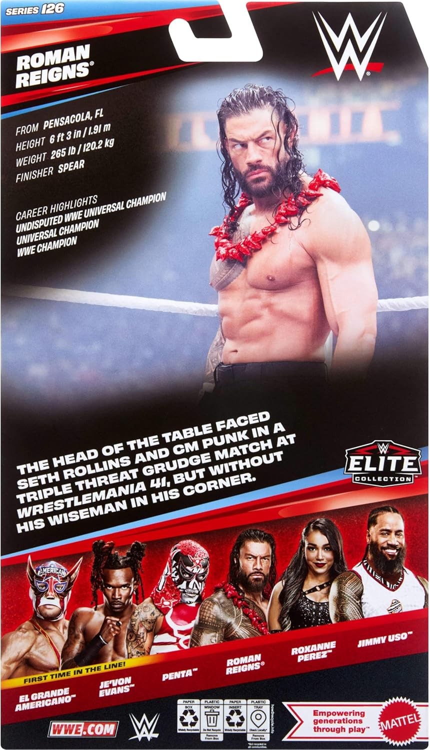 WWE Elite Collection Series 126 Roman Reigns Action Figure