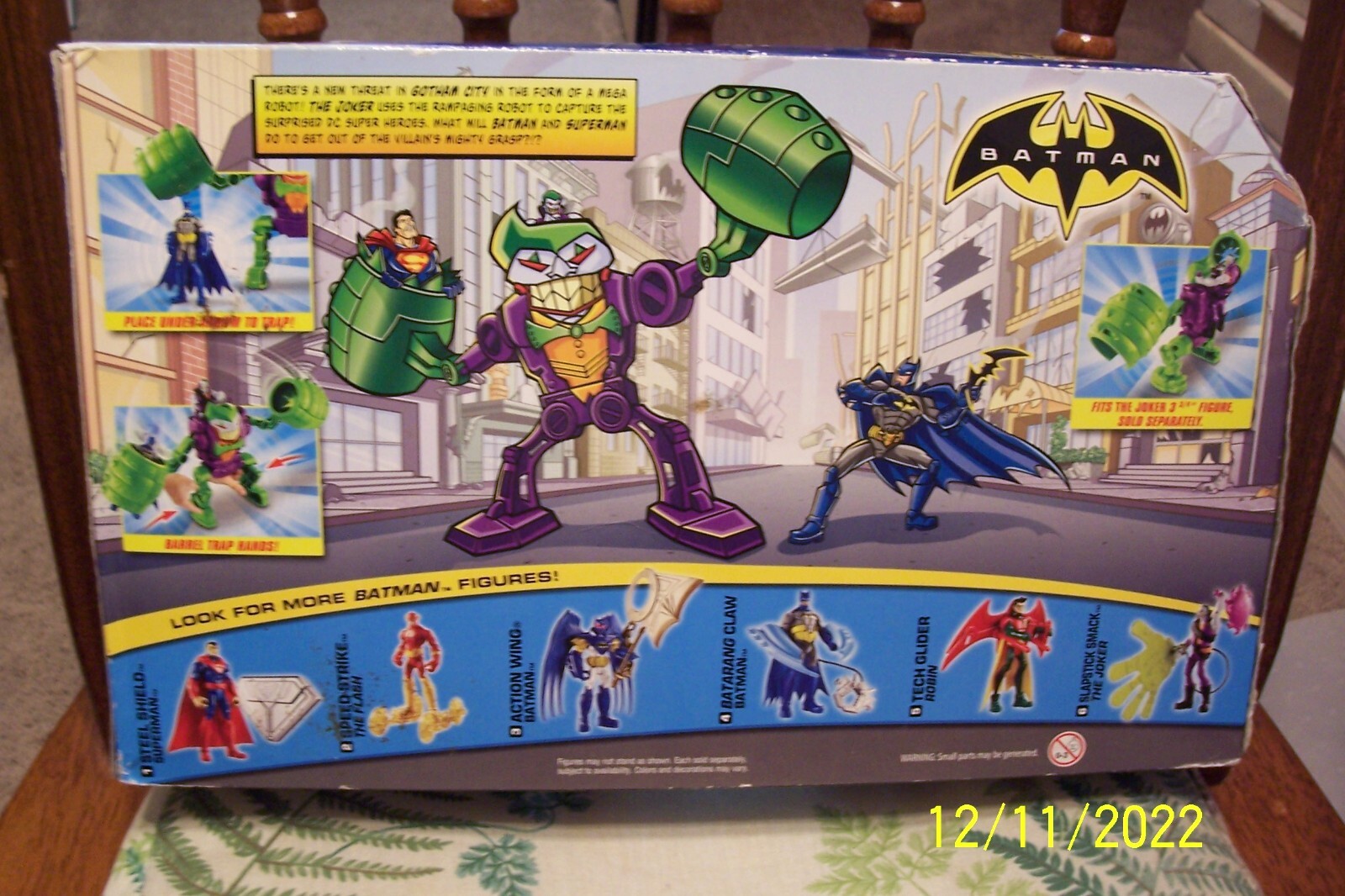 The Joker Robo Rampage – BATMAN Collectible – NEW – Box Shows Age Wear