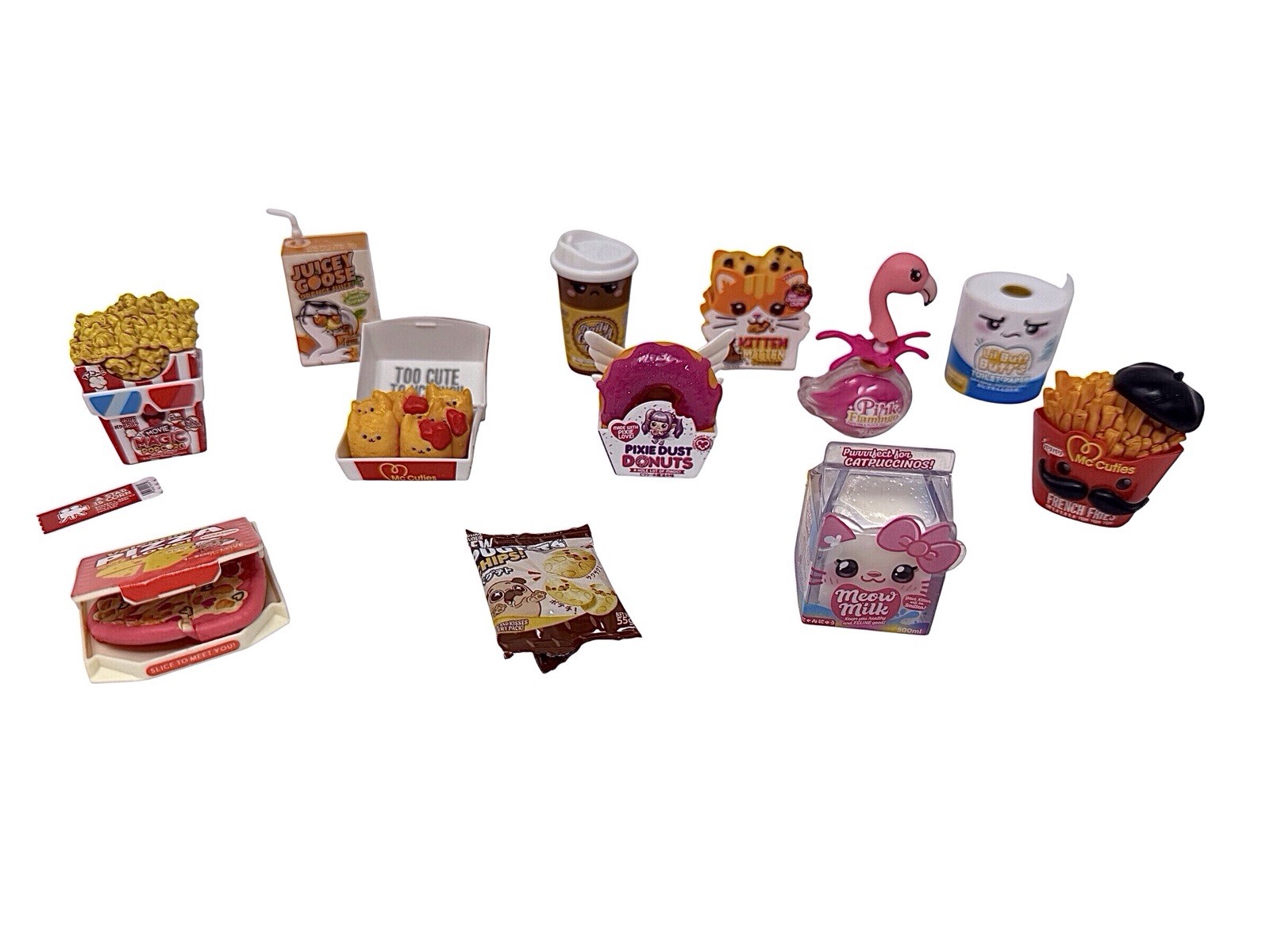 Zuru Mini Brands Kawaii Mixed Lot Of 12 Characters