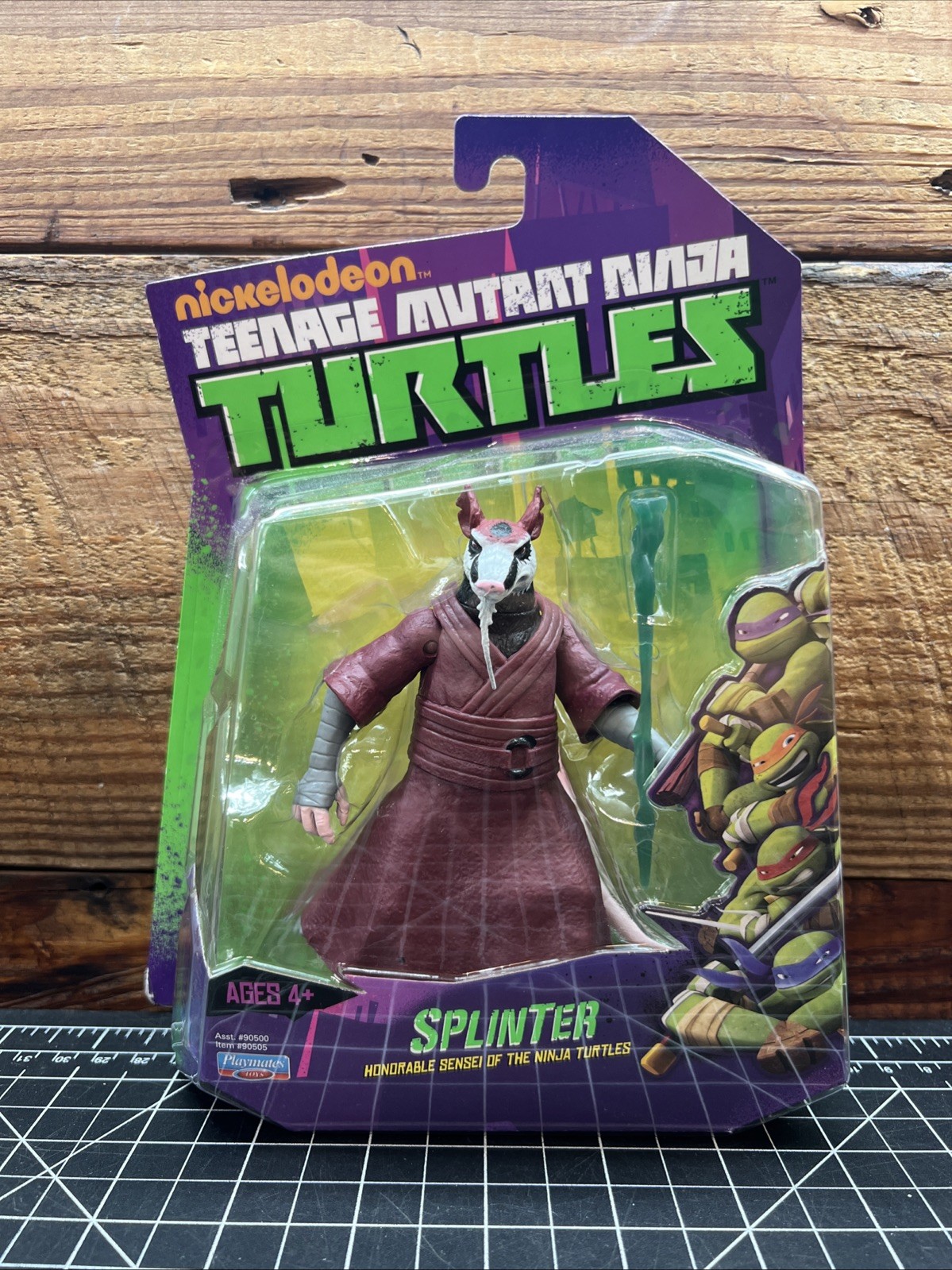 Splinter SEALED 2012 Action Figure Playmates Teenage Mutant Ninja Turtles
