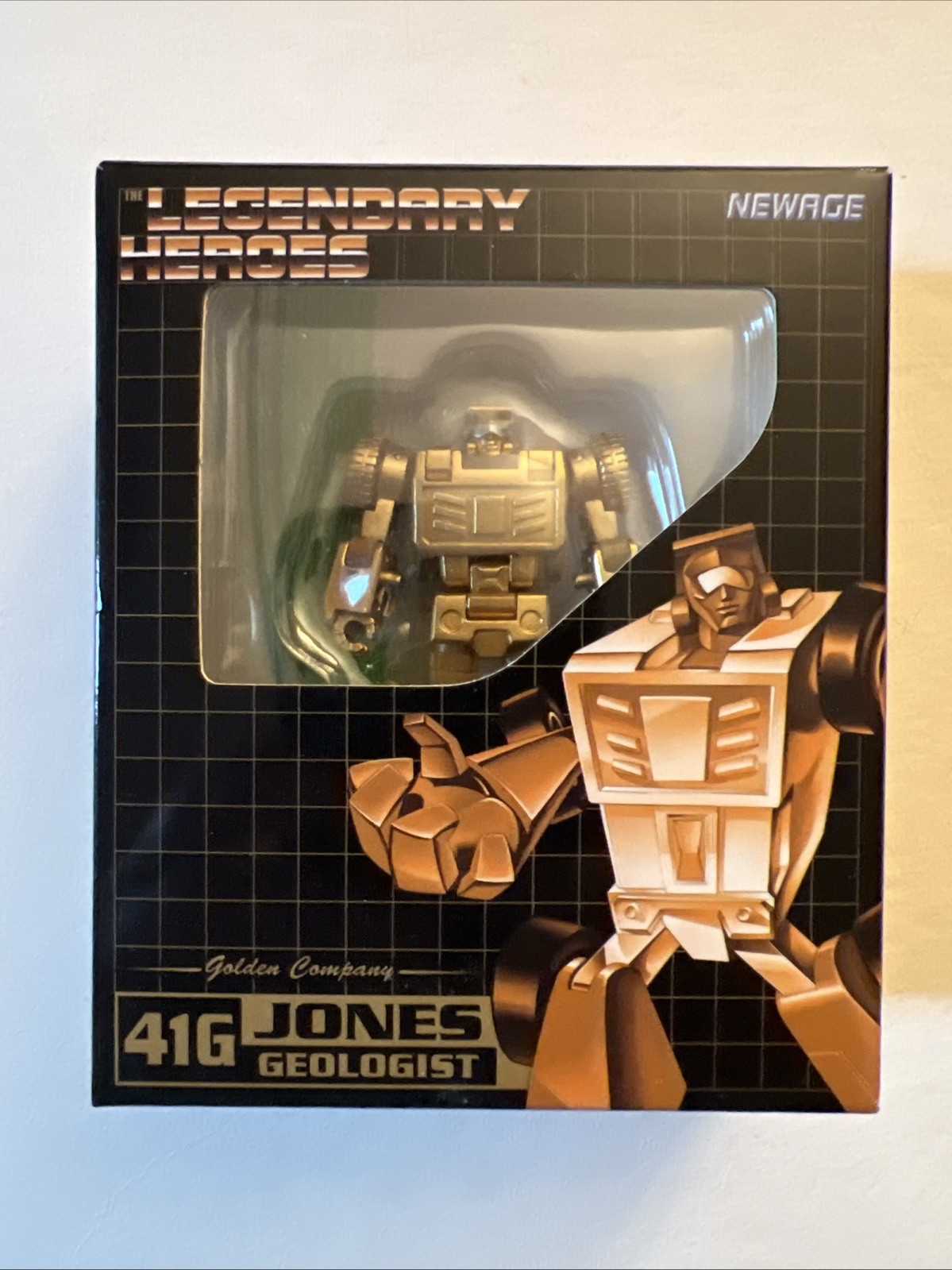 NewAge Legendary Heroe NA-H41G Geologist JONES Legend Gold Beachcomber 41G