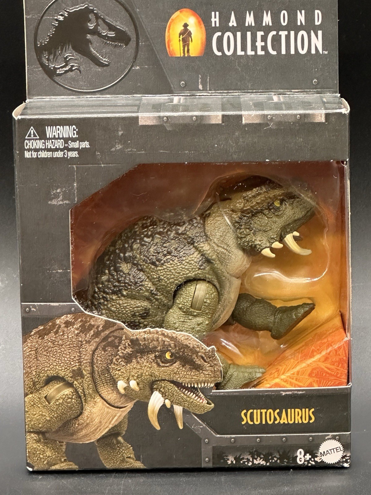 Jurassic Park World Hammond Collection Scutosaurus Action Figure