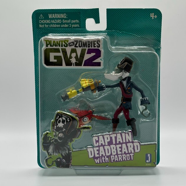 Plants Vs Zombies Captain Dead beard With Parrot New