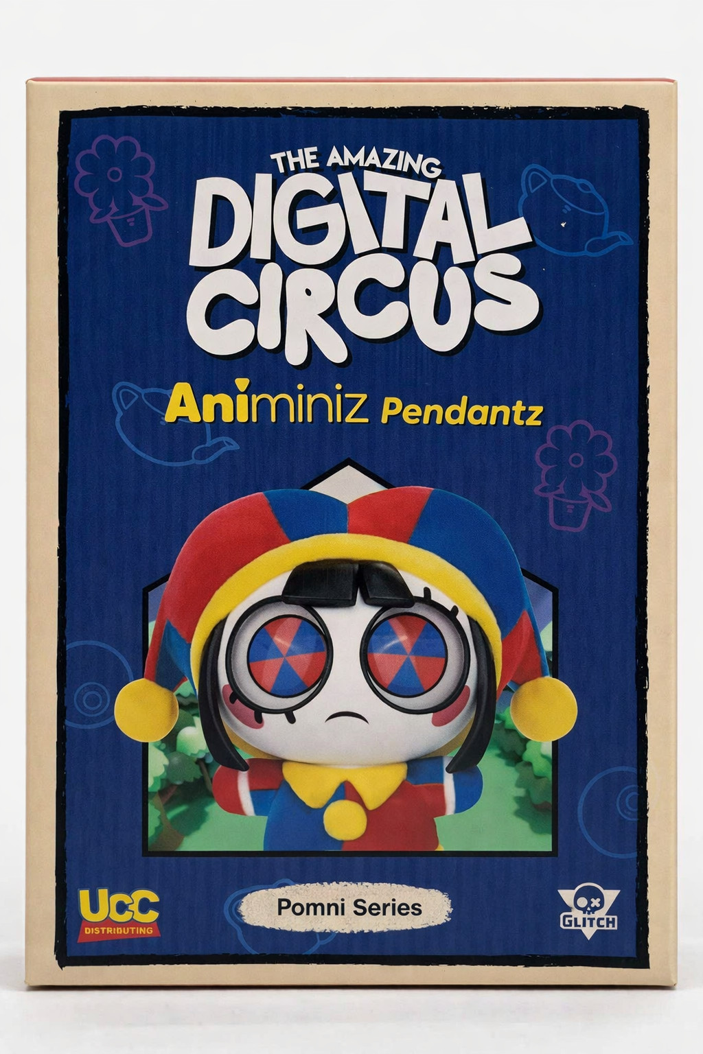 1x Pomni Series The Amazing Digital Circus Animiniz Pendantz Glitch 7″ Blind Box