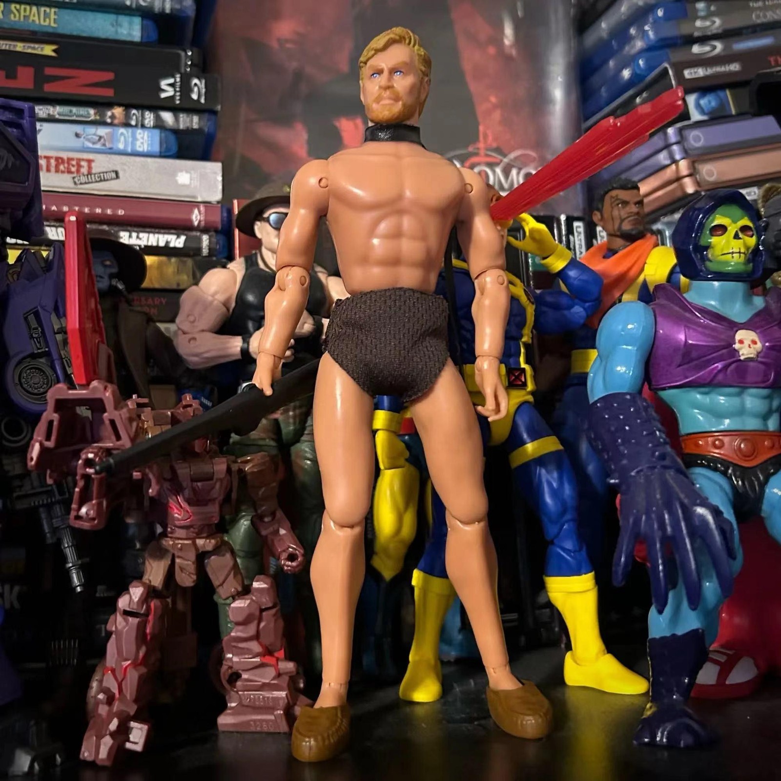 Original 8 Inch Mego Action Figure Planet of the Apes Dc Comic Shazam Green