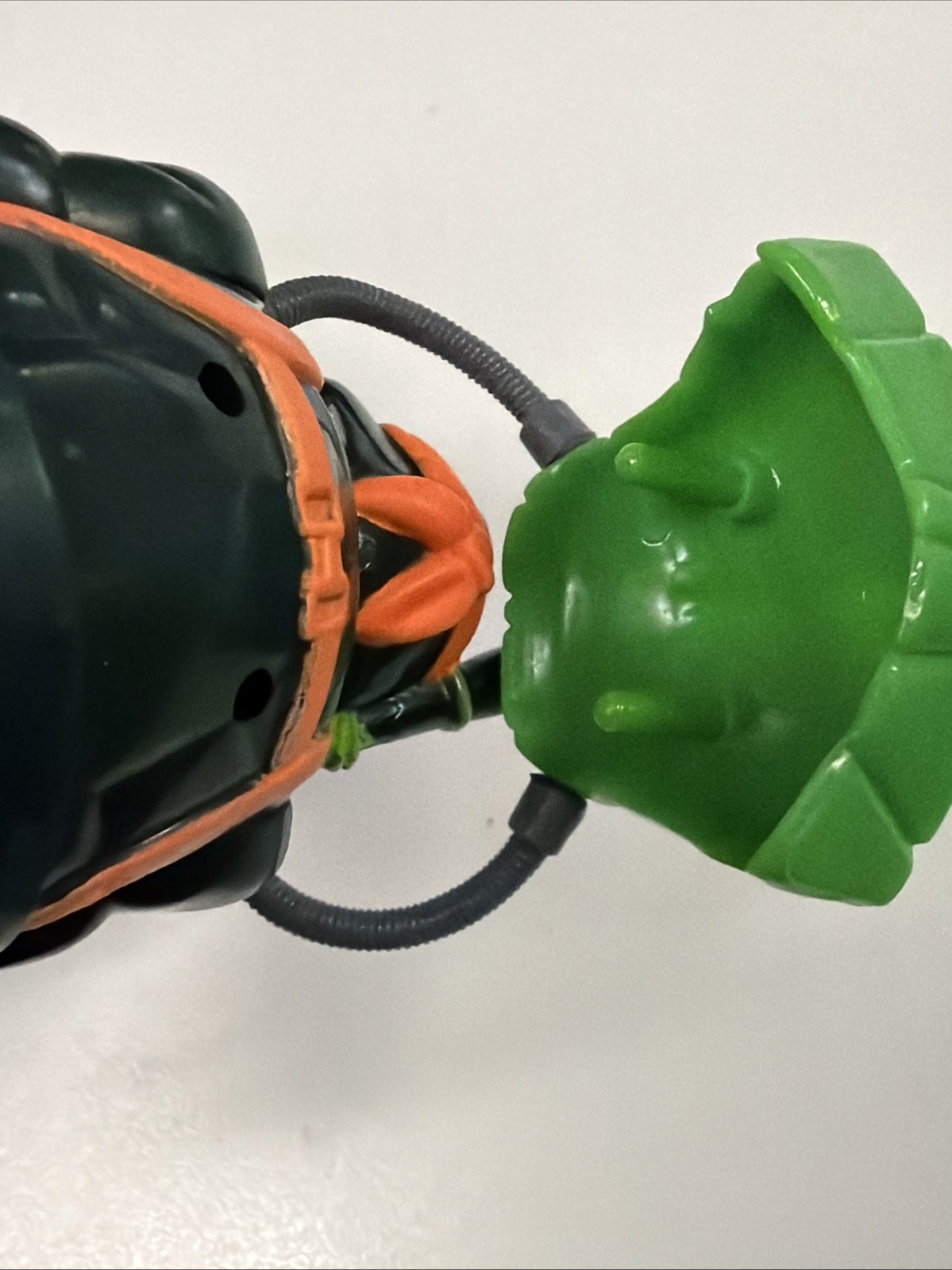 1992 Playmates Ninja Turtles Michelangelo Navy Seal Mike Belt Scuba Tank & Hoses