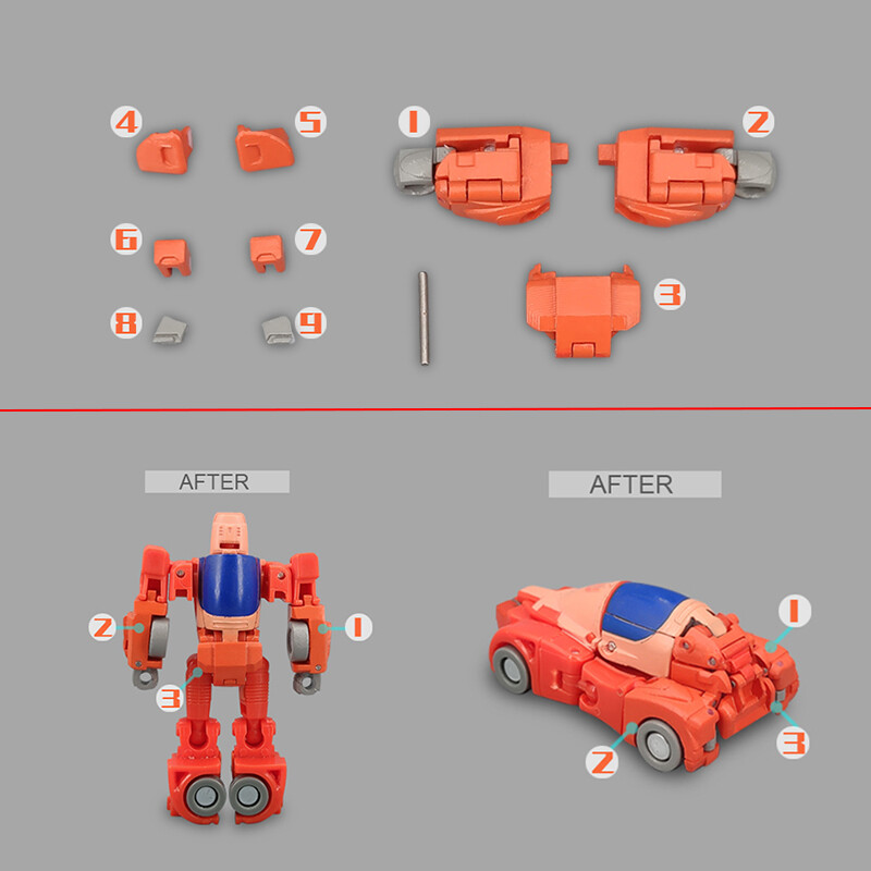 3D Print Replace Arm Skirt Armour Filler Upgrade Kit For SS86 Wheelie