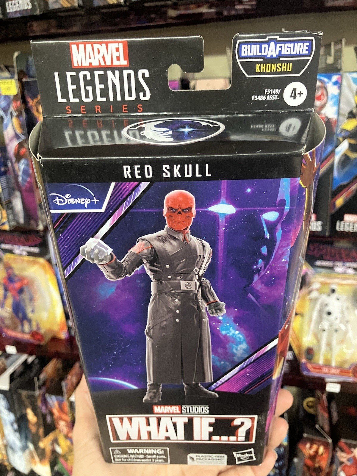 Hasbro Marvel Legends Disney+ What If Red Skull Action Figure