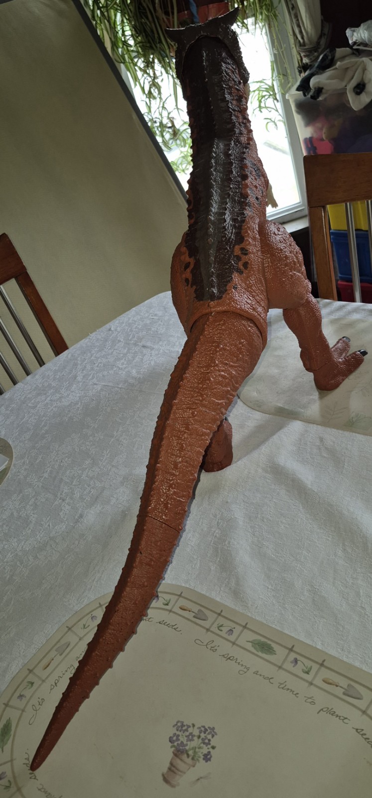 Jurassic World Camp Cretaceous Super Colossal 3ft Carnotaurus Toro Dinosaur Toy