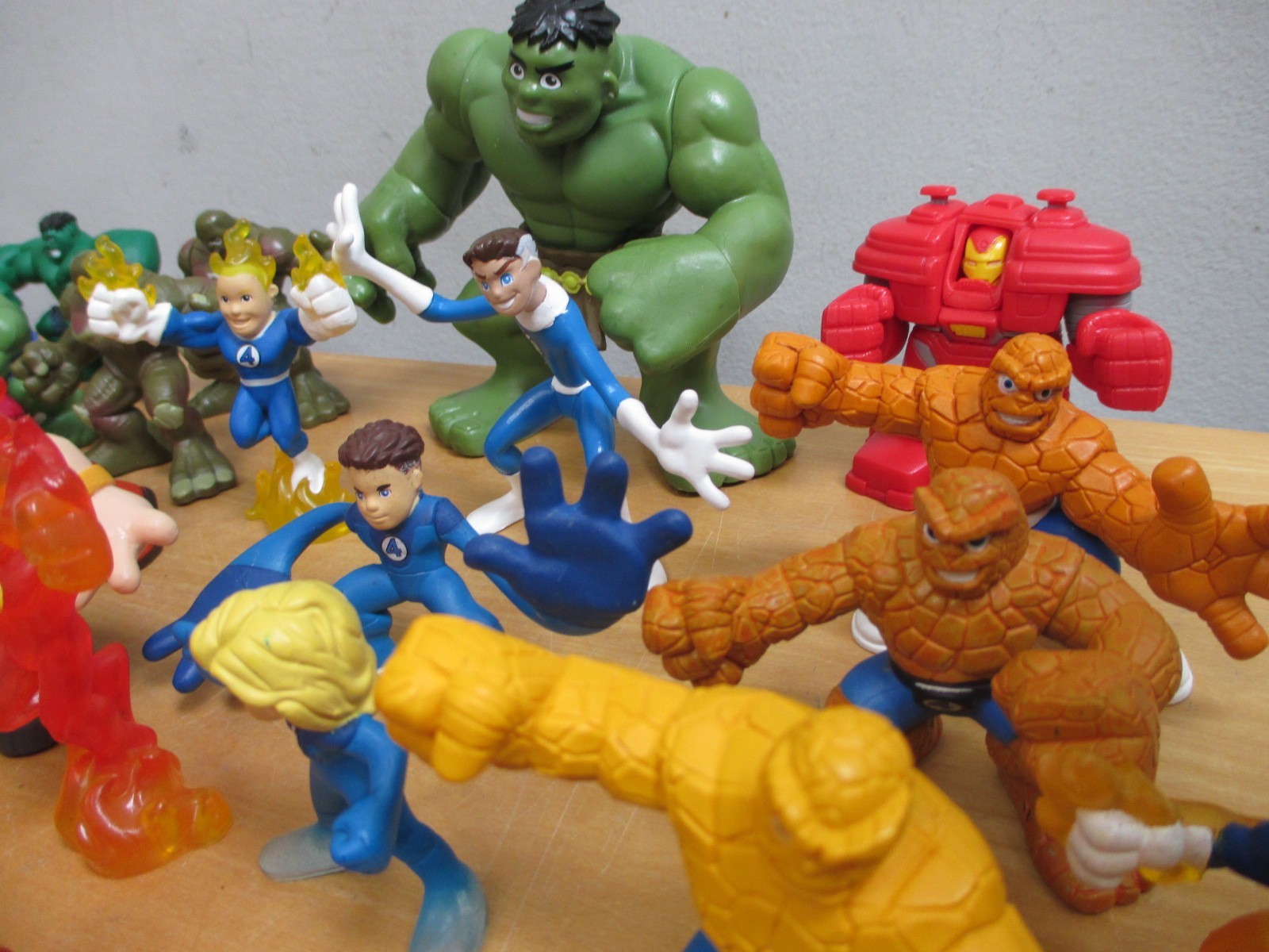 85 Marvel Superhero Squad 3” Figure Lot Hulk Spiderman Dr Strange