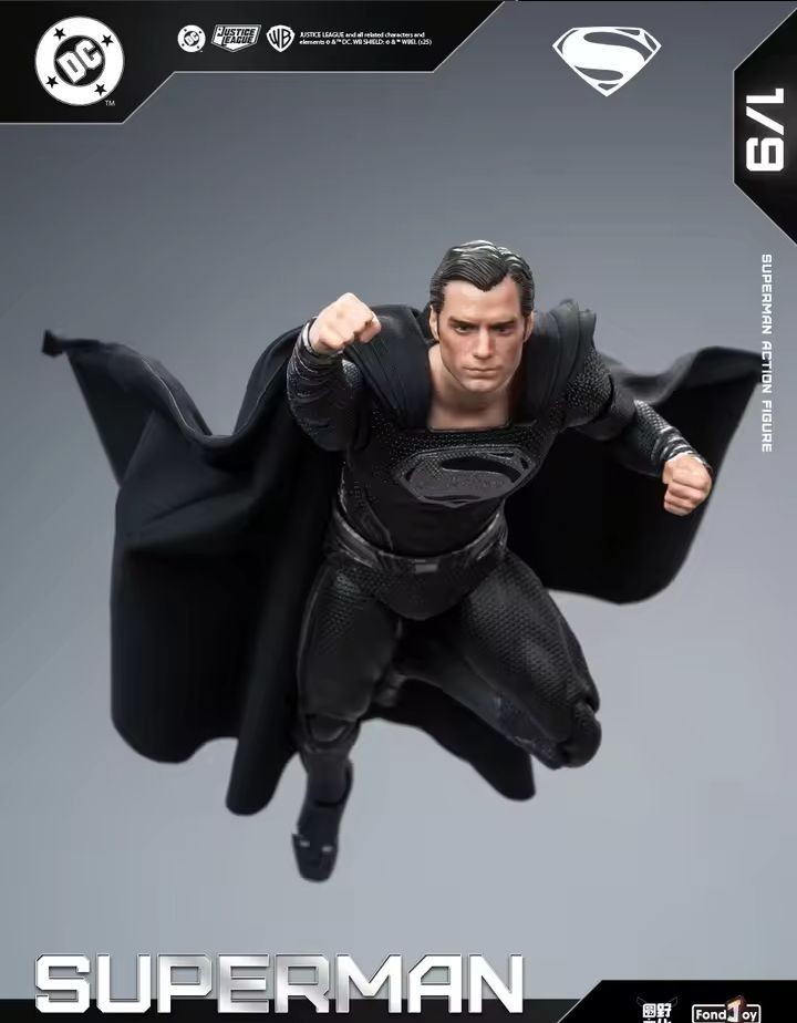 2025 Fondjoy Superman Action Figure 1/9 Scale PVC Movable Joints Collectible Toy