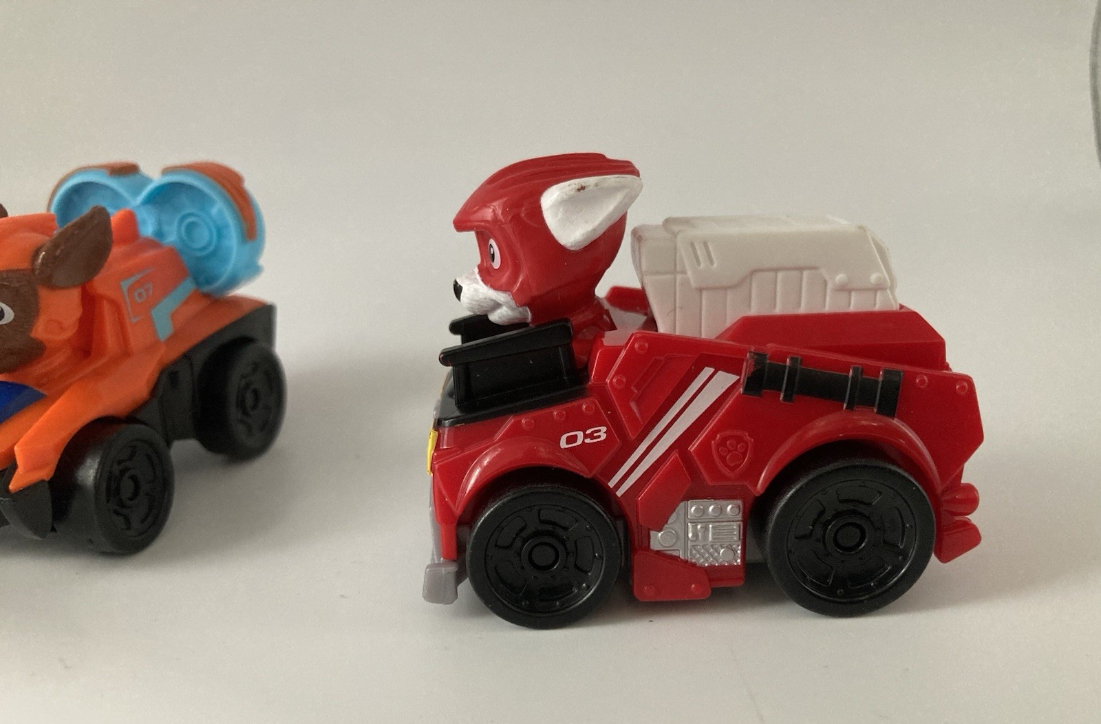 Lot Of 3 Paw Patrol Collectible Vehicles Designed For Children Aged 3 And Up.