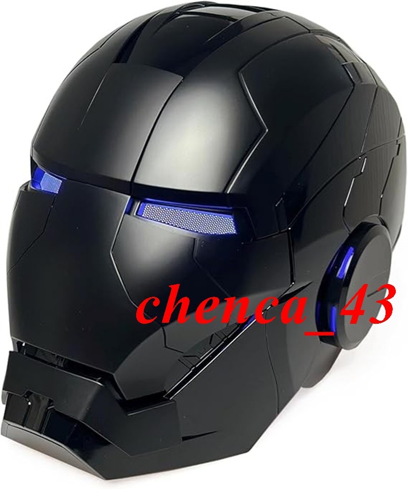 US!!! Autoking Iron Man Helmet MK5 1/1 Voice-controll Mask or Reactor Base Stand