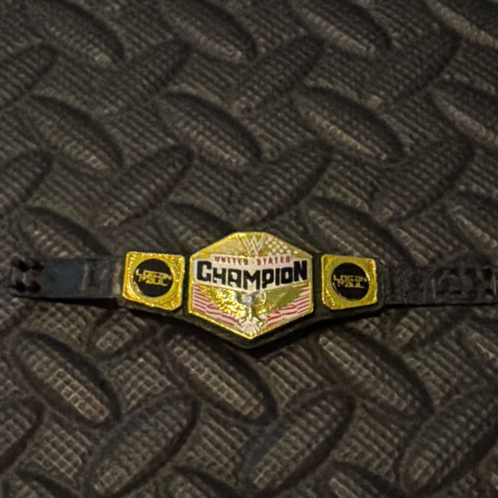 United States Championship Belt US Mattel Elite WWE Logan Paul Side Plates