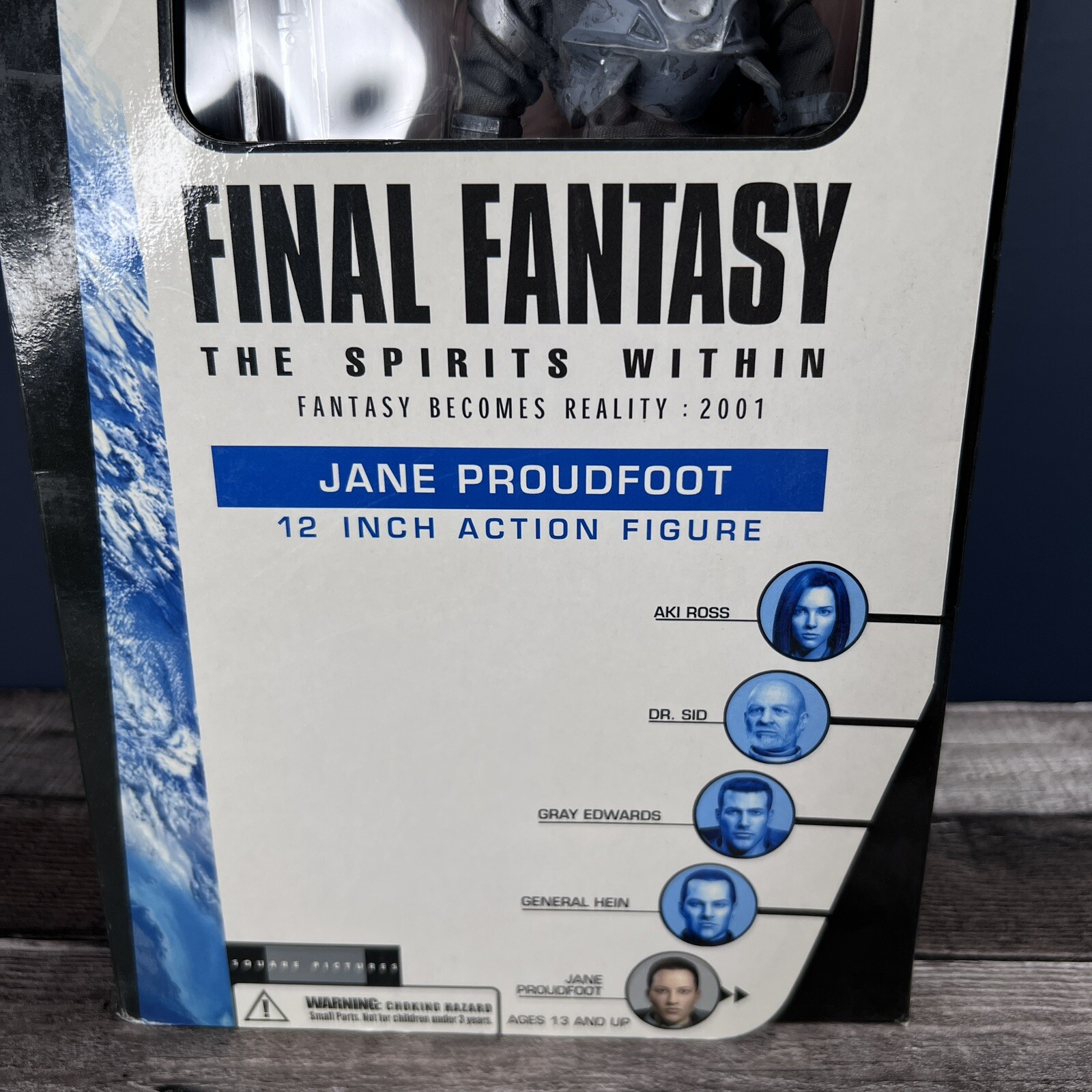 2001 Final Fantasy The Spirits Within Jane Proudfoot 12″ Action Figure Palisades