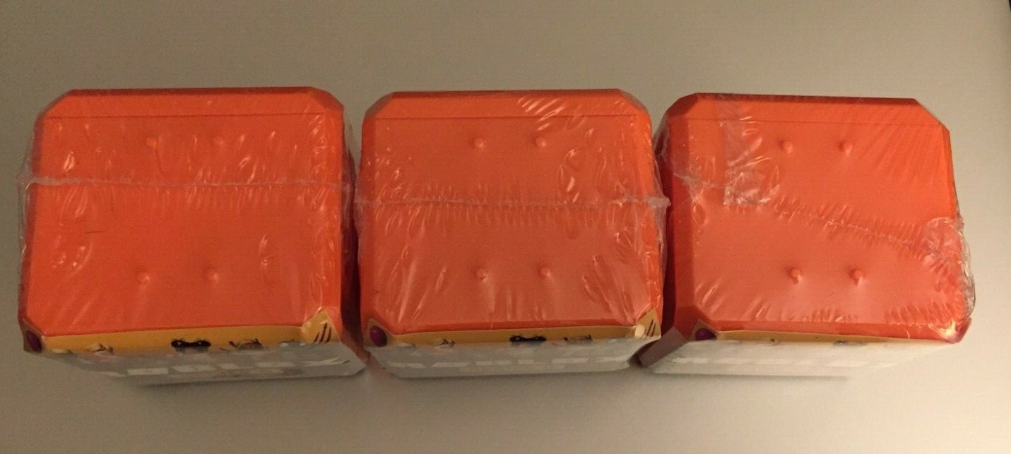 LOT of (3) ROBLOX CELEBRITY SERIES 8 Orange Sealed Blind Box Mystery Figures