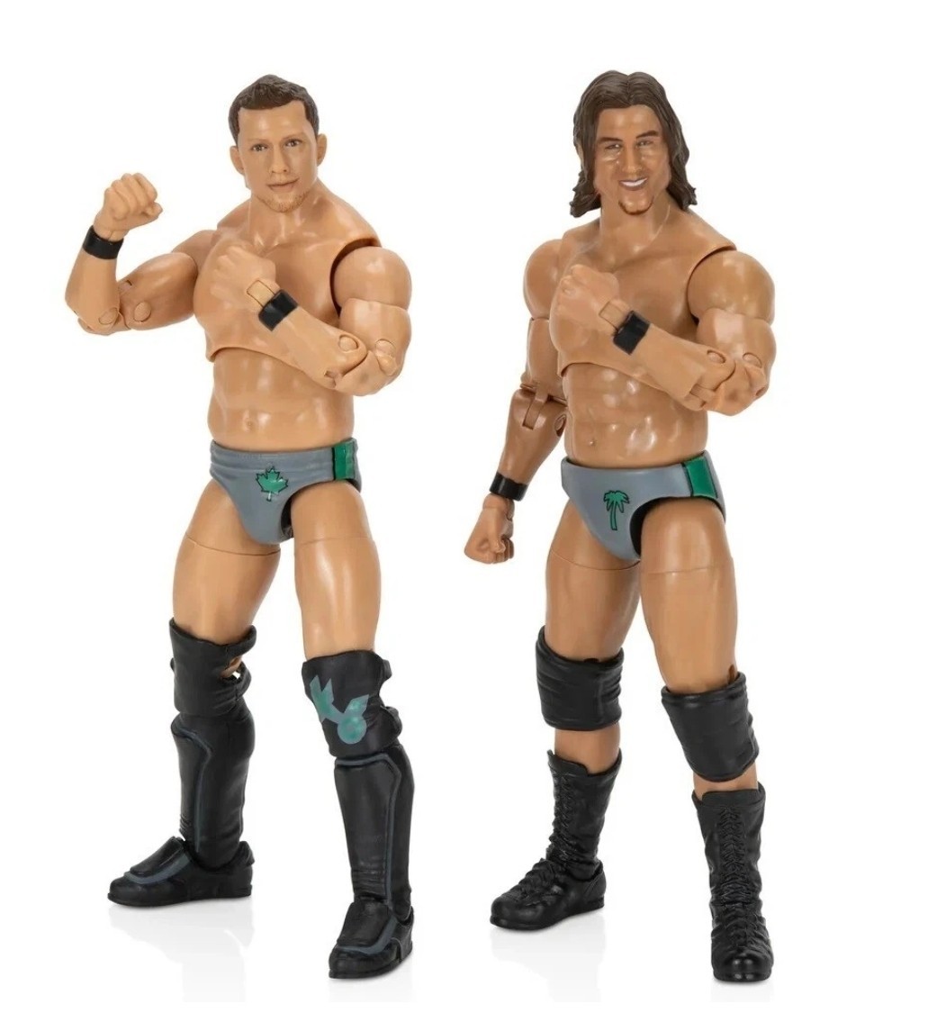 Jazwares Exclusive ROH Ring of Honor Kyle O’Reilly & Adam Cole Figure Set