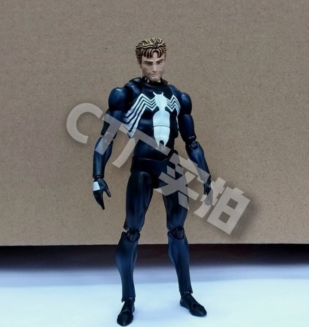 CT Toys No.147 Spider-Man Black Costume Comic Ver. 1/12 Action Figure US STOCK