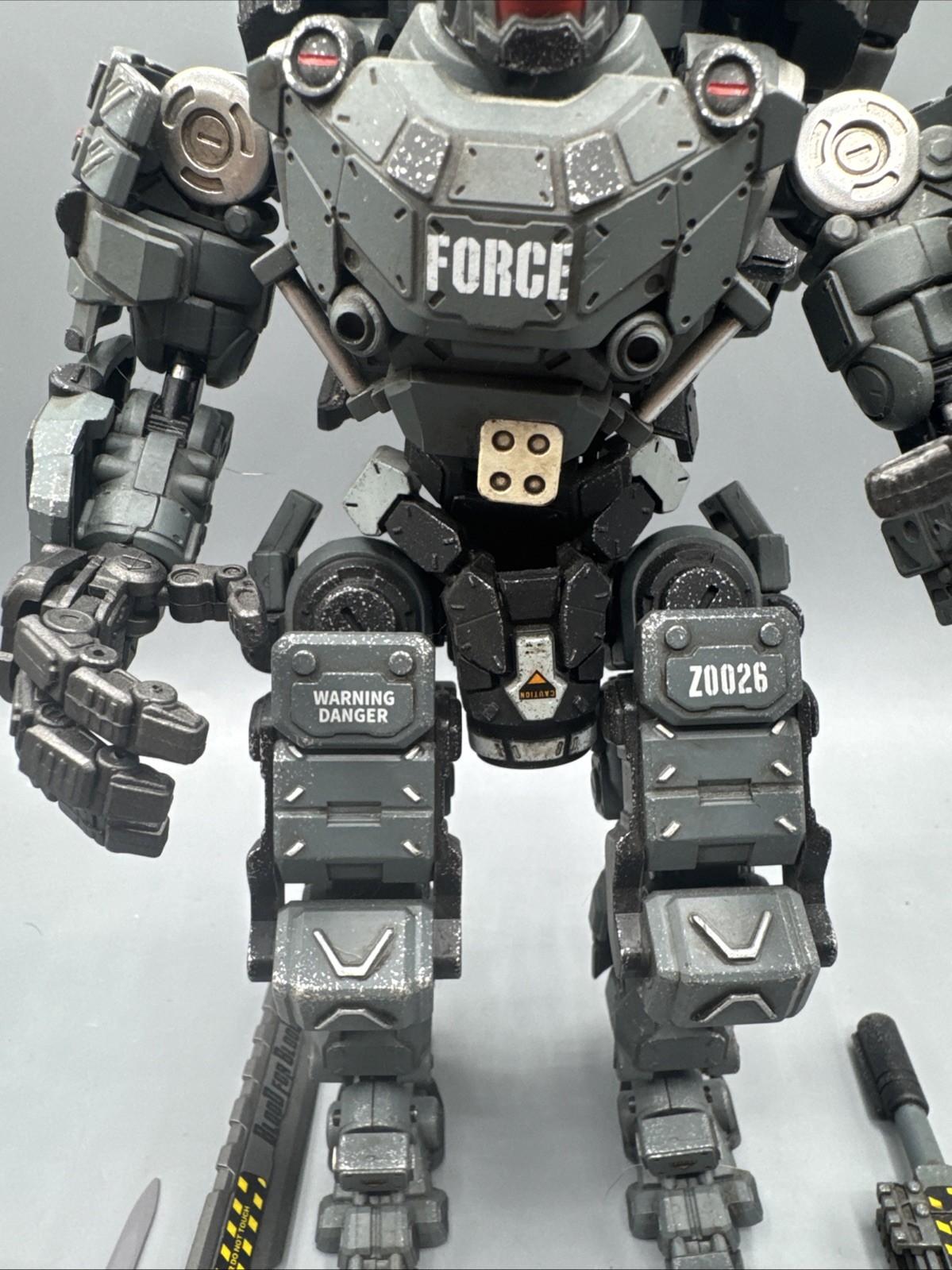 Open Box Joytoy JT0128 Steel Bone (Gray) 1/25 Mecha Action Figure US Seller