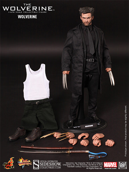 HOT TOYS WOLVERINE THE MOVIE X-MEN LOGAN ACTION FIGURE MMS220 1/6 12 IN NEW U.S