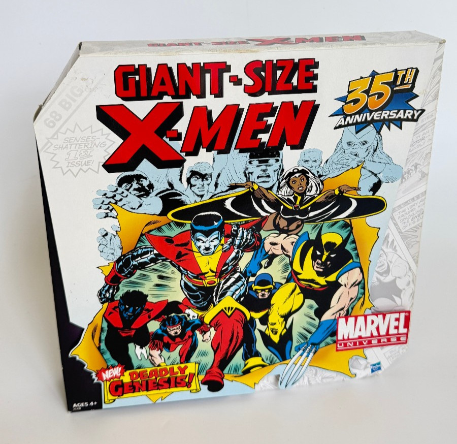 Marvel Universe 3.75” Giant Size X-Men 35th Anniversary Action Figure Set – MIP