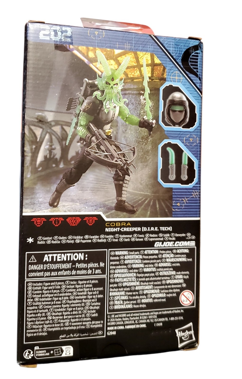 GI Joe Classified 202 Night-Creeper D.I.R.E Tech Walmart Con Exclusive 2026 NEW