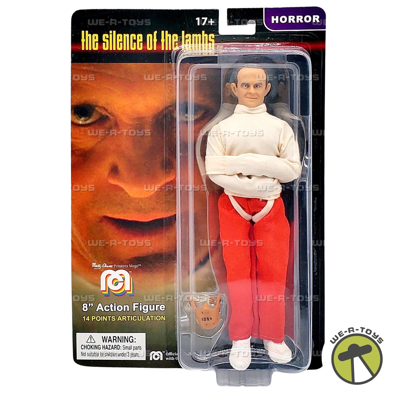 The Silence of the Lambs Hannibal Lecter Action Figure 2020 Mego 62788
