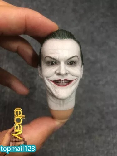Hot 1/6 Joker Head Sculpt Calm Down Face Joker Head Jack Nicholson For 12″Figure