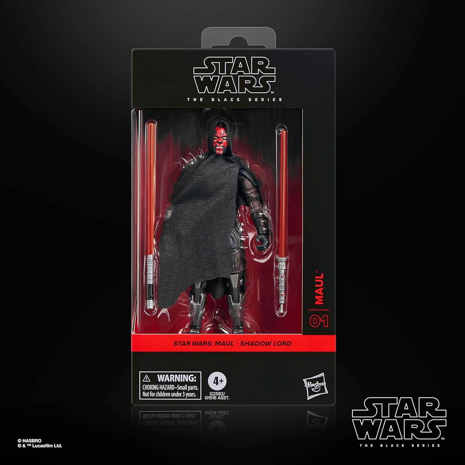 STAR WARS Black Series Maul, Maul Shadow Lord Premium 6 Inch Action Figure