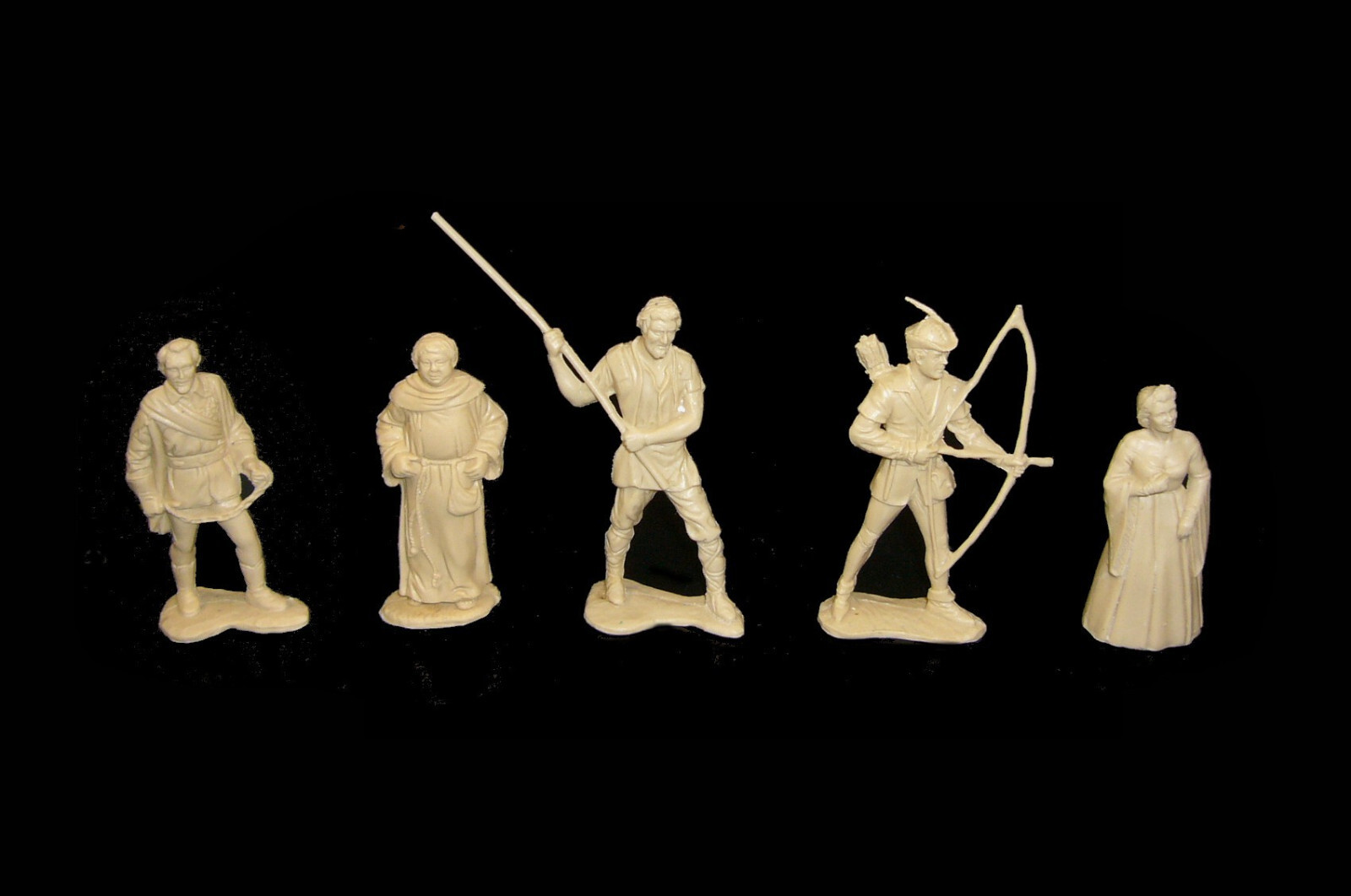 MARX Richard Greene Robin Hood figures 60mm resin Playsets plastic toy soldiers