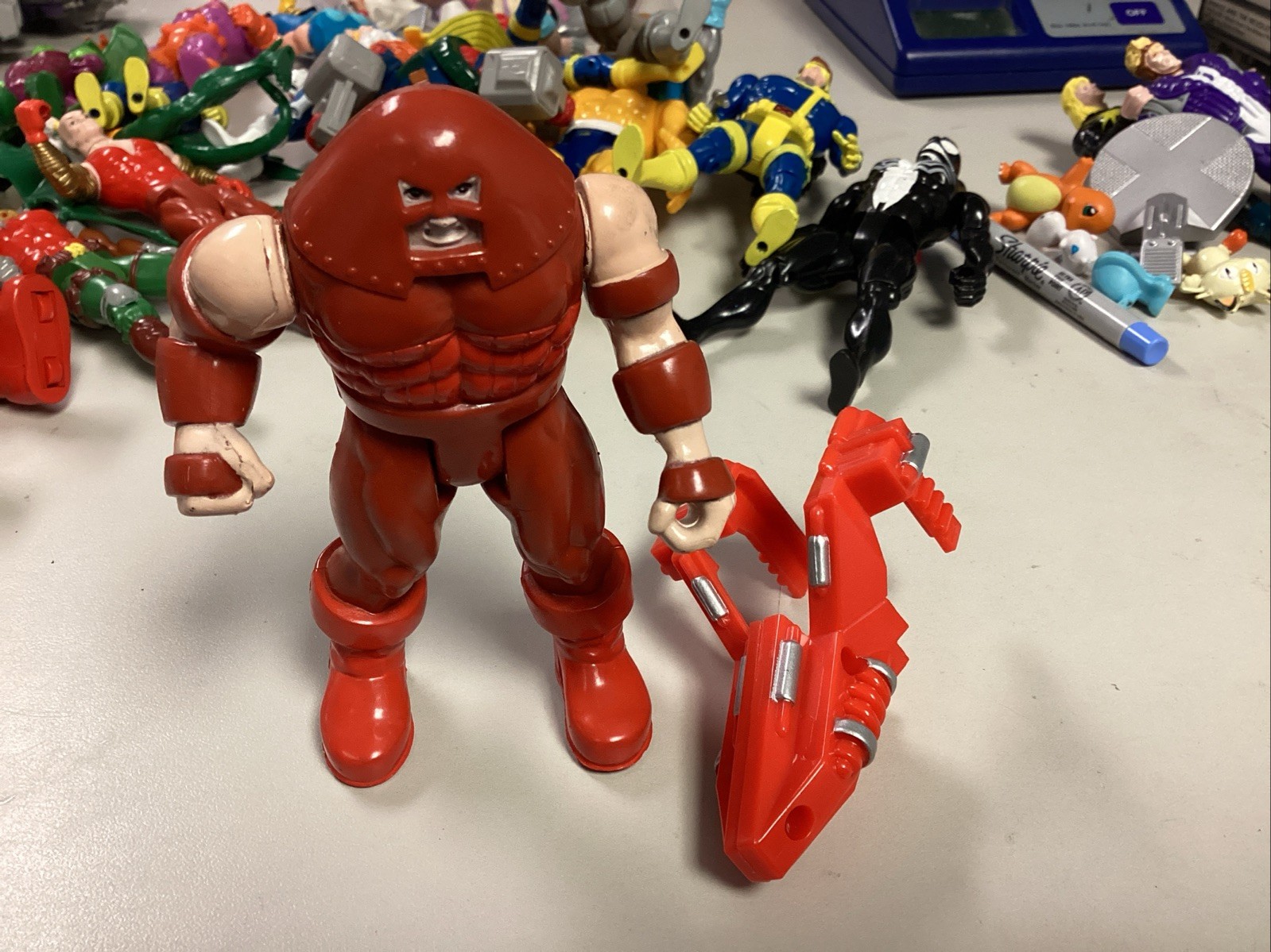 1191 Uncanny X-Men Juggernaut Action Figure Toy Biz Complete Loose + Accessory