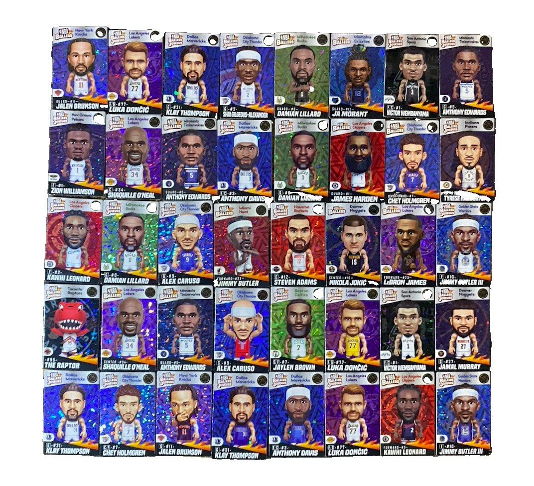 Zuru Ballers NBA Replacement Cards Lot 5 Surprise Shaq Jimmy Butler