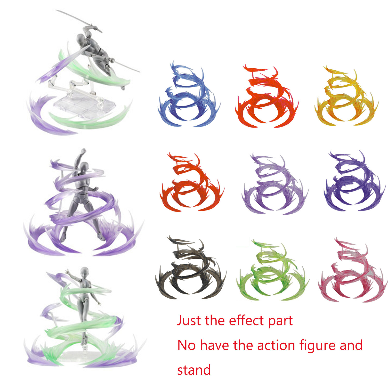 Toy Starsoul Tamashii Wind Effect Modified Parts For D-Art Fix Figma SHF Figure
