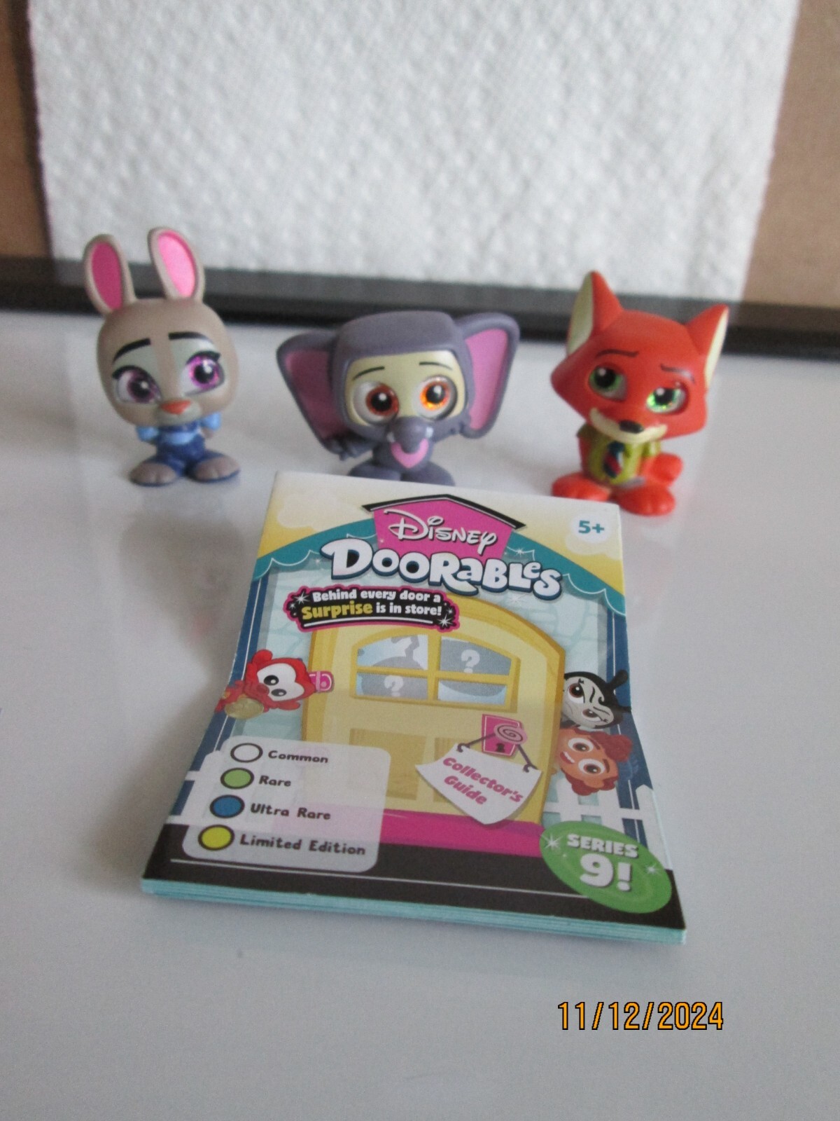 Set of 3 – Disney Doorables Series 9 – Zootopia – Finnick, Judy Hopps, Nick
