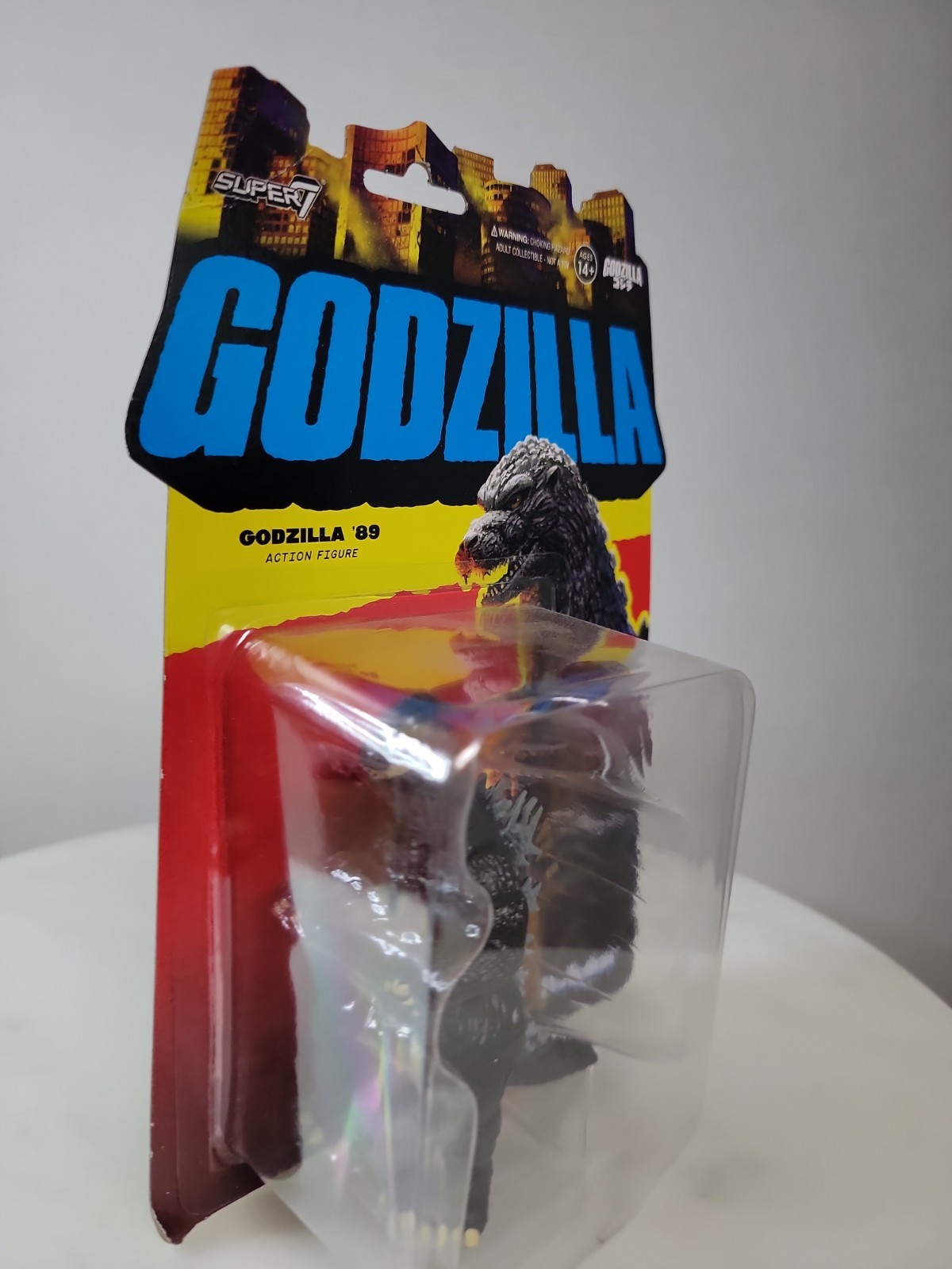 2025 Super7 Reaction 1989 Godzilla 3.75″ Action Figure Wave 8