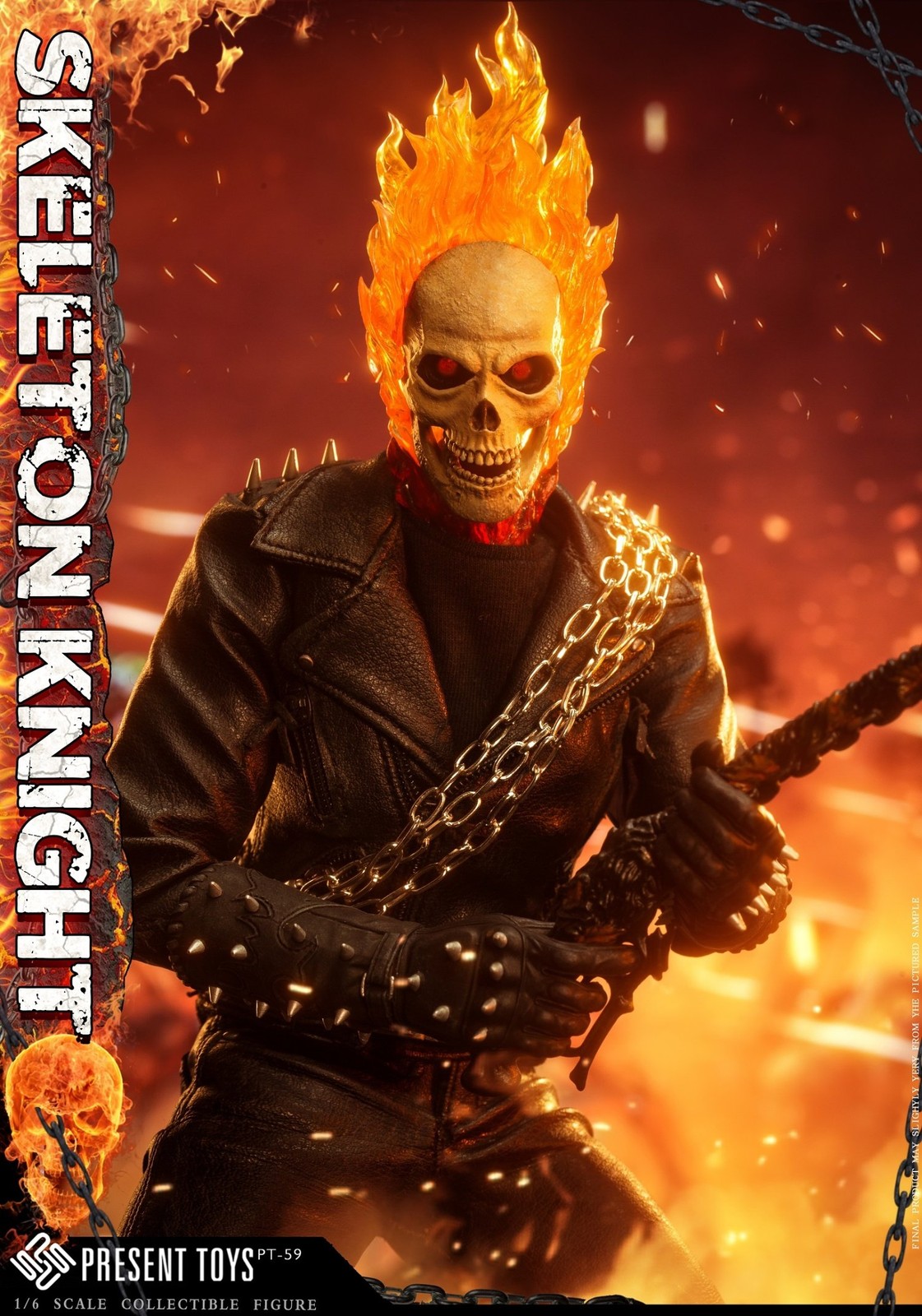 New Premium Toys Ghost Rider 1/6 12″ Action Figure Toy Collection PT-59 IN STOCK