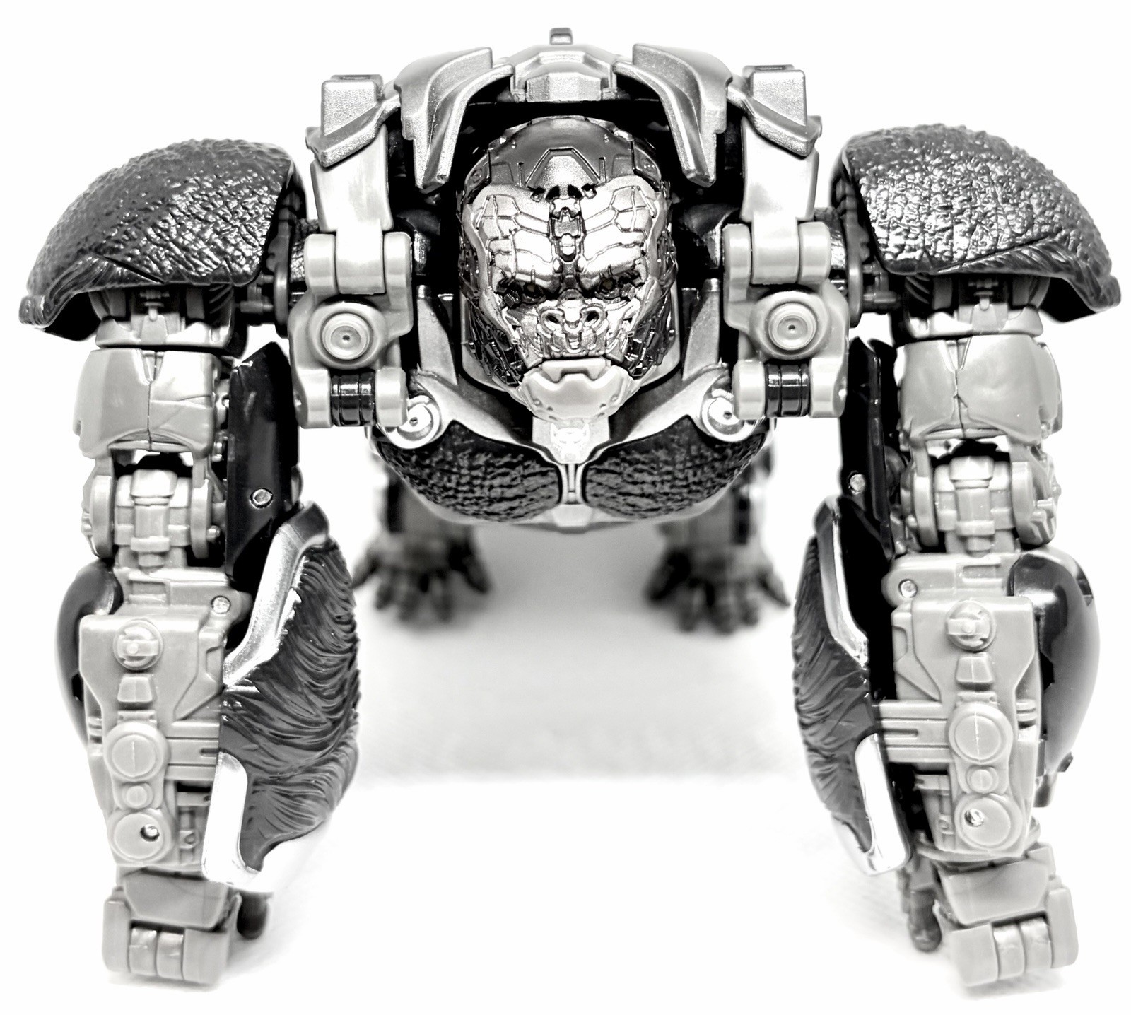 Hasbro Transformers Optimus Primal Transforming Gorilla Action Figure Black Gray