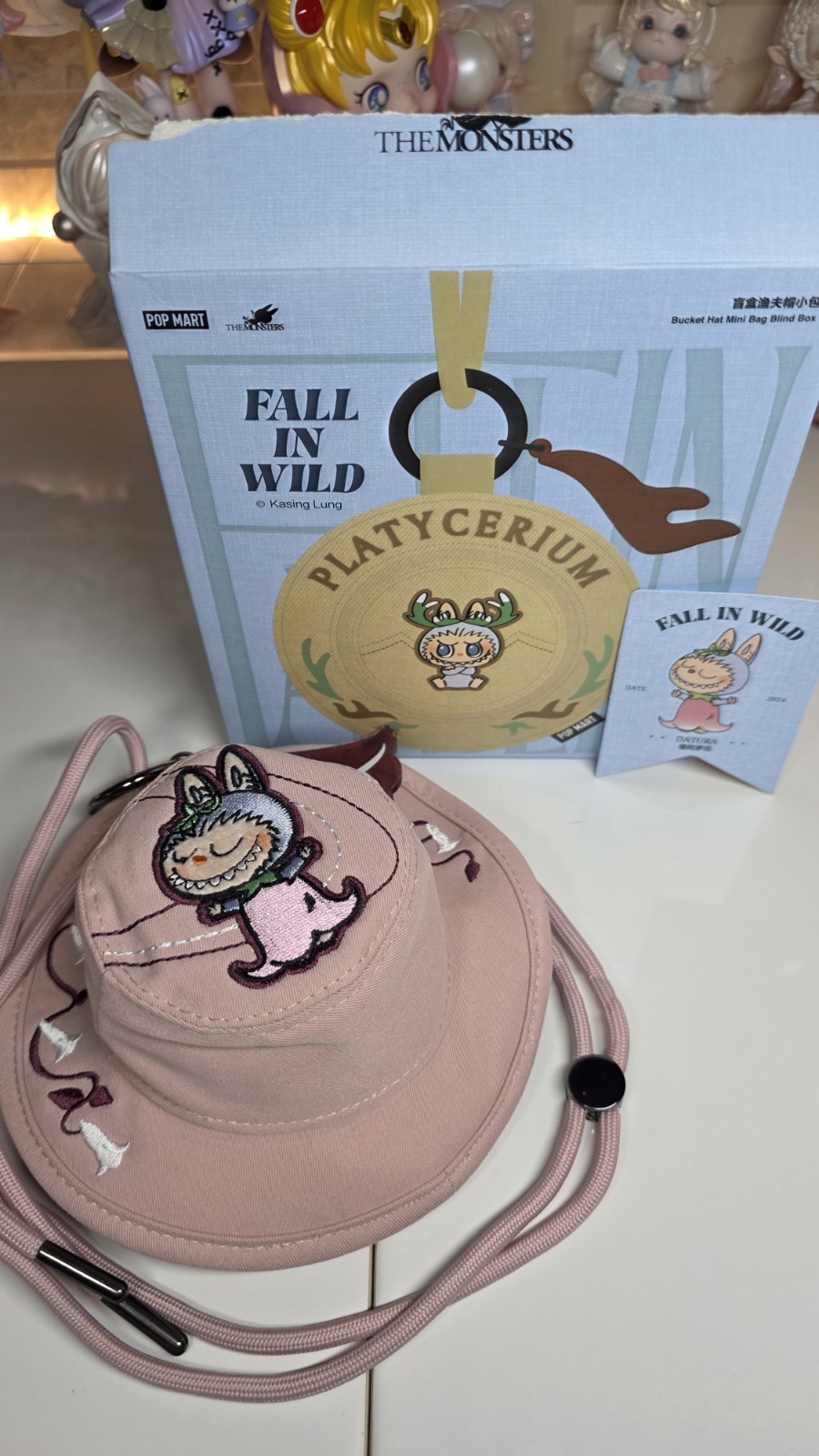 FALL IN WILD SERIES BUCKET HAT MINI BAG (DATURA)