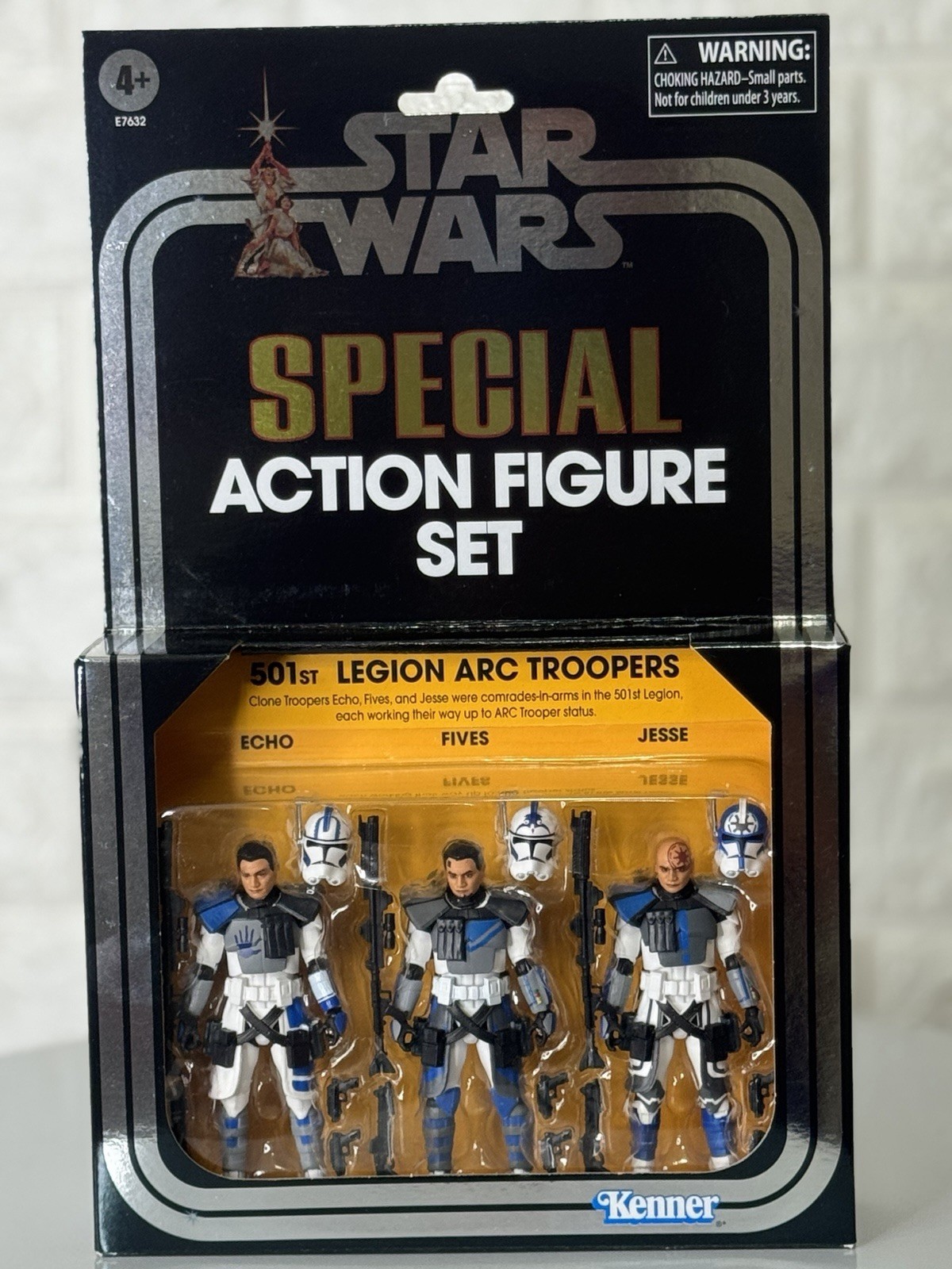 Vintage Collection Star Wars 501st Legion ARC Troopers Set Echo Fives Jesse