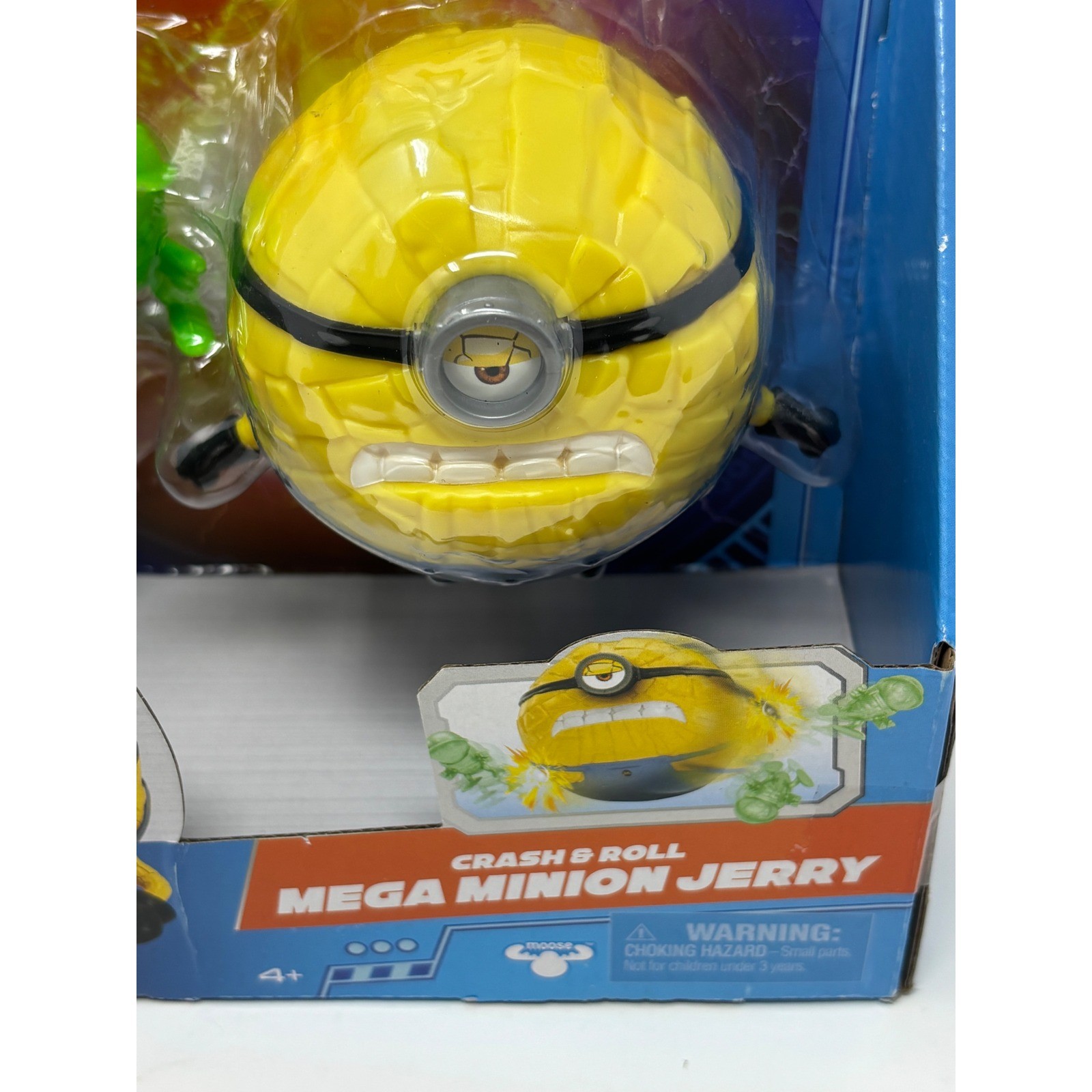 Despicable Me 4 Crash & Roll Mega Minion Jerry Action Figure Moose Toys NEW