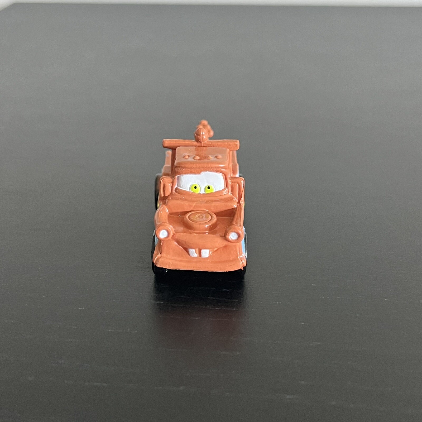 Disney Pixar Cars 2 Tow Mater Figure PVC Toy Stationary Wheels 2.25in