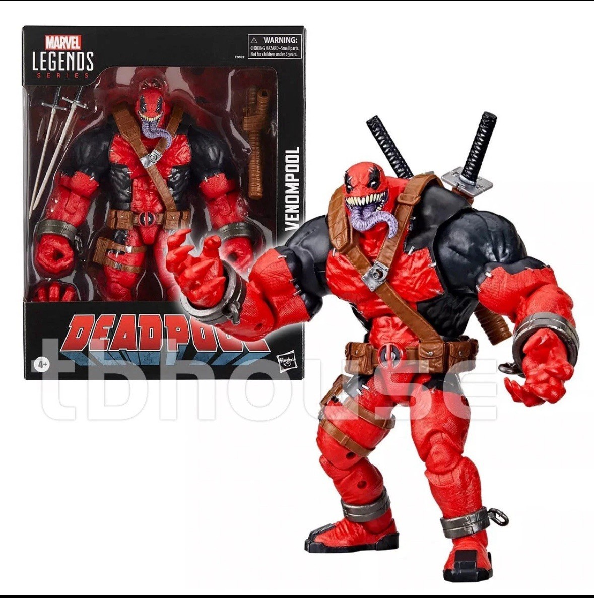 7.5″ VENOMPOOL figure EXCLUSIVE target MARVEL LEGENDS deluxe DEADPOOL VENOM 2024