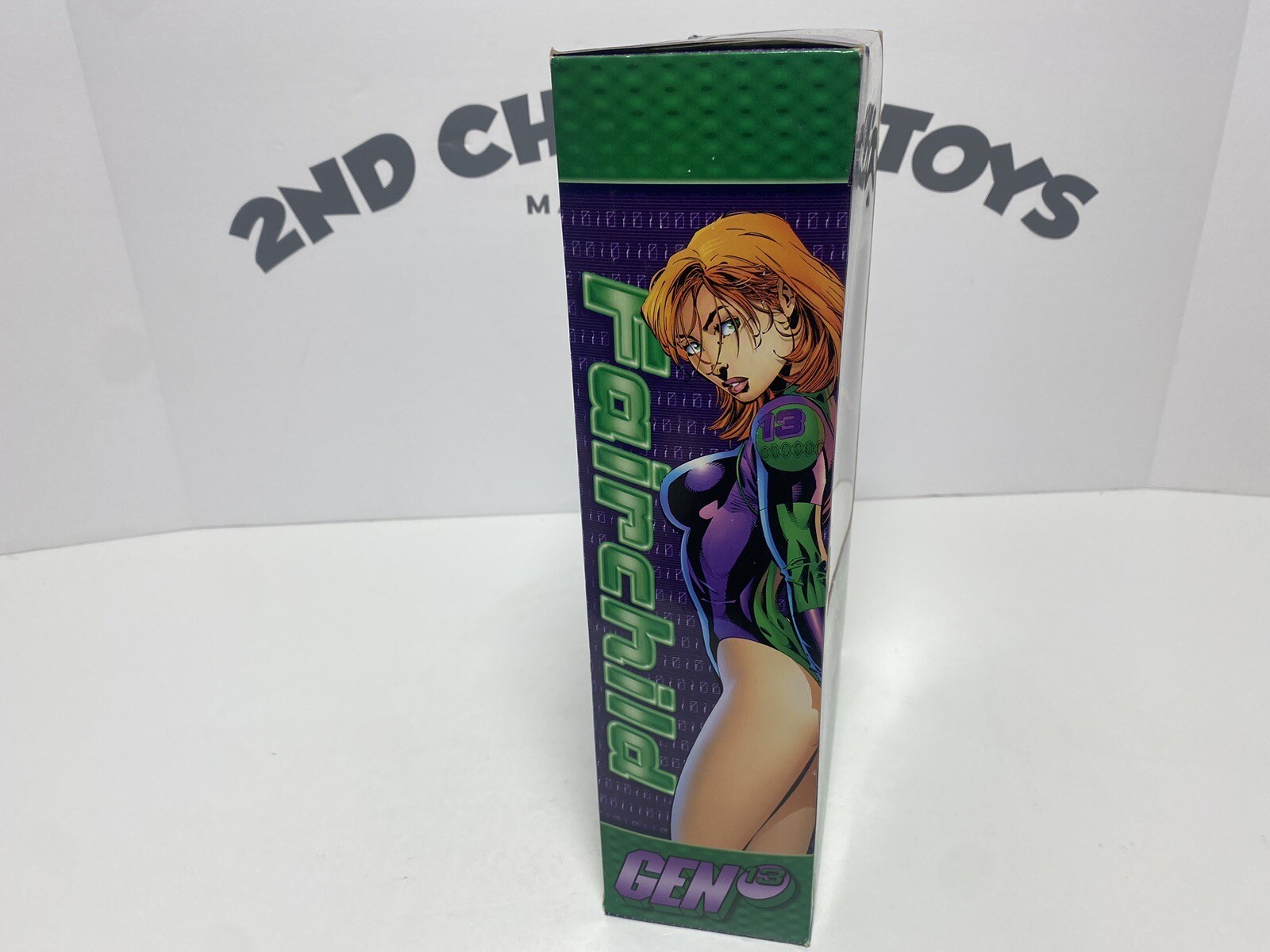 Gen13: Fairchild Action Figure + Chromium Comic Book, 1999, Wildstorm