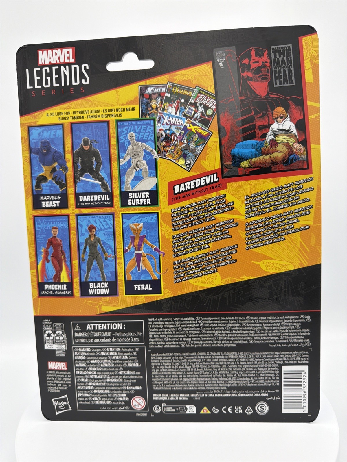 Daredevil Marvel Legends The Man Without Fear 6-Inch Action Figure